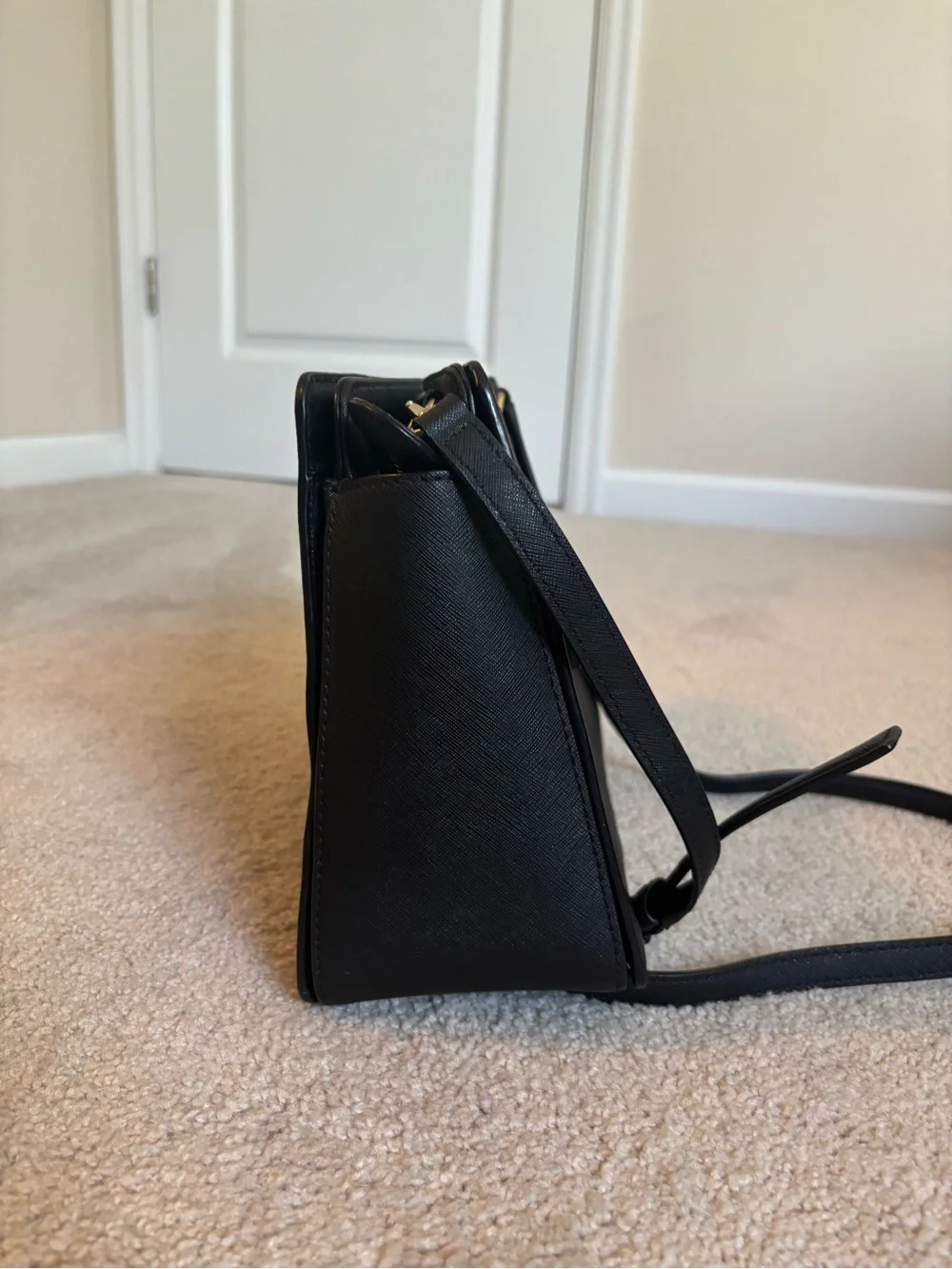 kate spade structured satchel